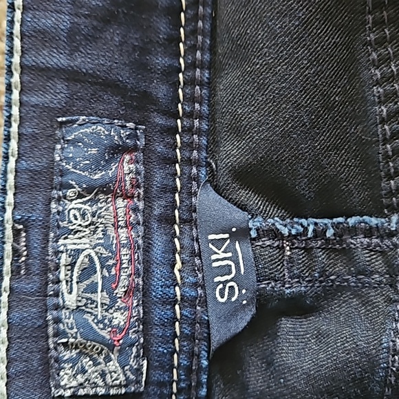 Suki jeans dark wash, like new size 16 - Picture 4 of 6